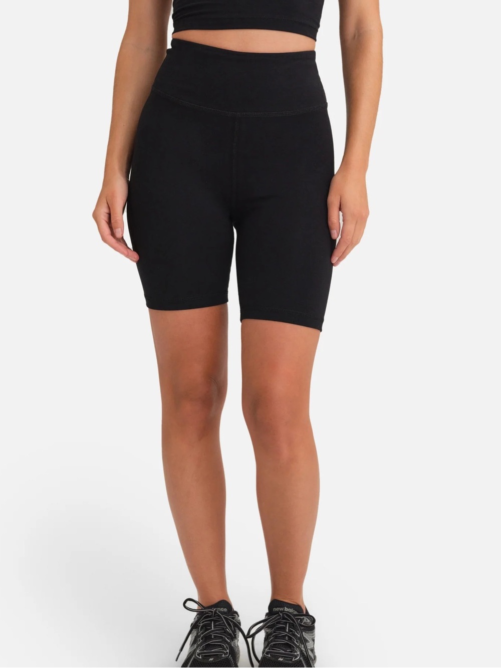Mate the label organic stretch biker short black
